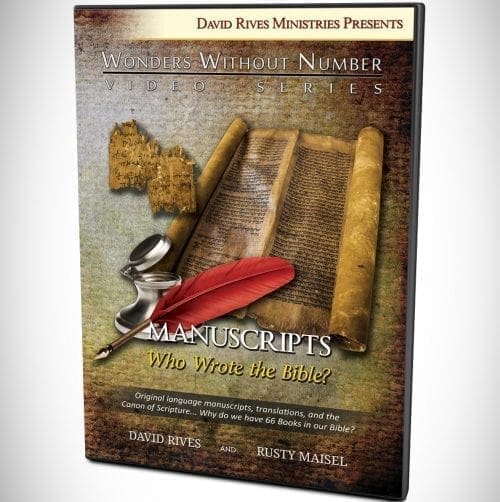 Manuscripts Who Wrote the Bible? DVD