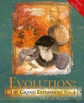 Evolution: The Grand Experiment Vol. 1, The Quest for an Answer Book by Dr. Carl Werner | MB - Homeschool