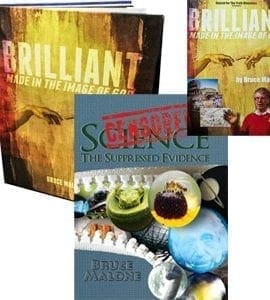 "Brilliant" Pack | 2 Books + 1 DVD | Bruce Malone | Search For The Truth Ministries