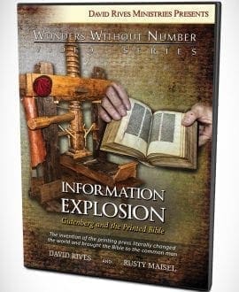 Information Explosion - Gutenberg and the Printed Bible DVD