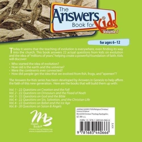 The Answers Book for Kids, Vol. 7 Back