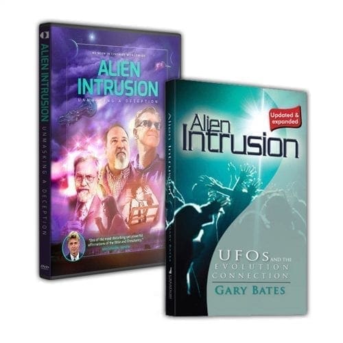 Alien Intrusion Book and DVD Pack