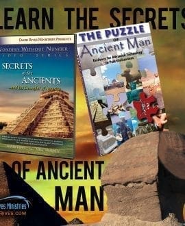 The Ancient Man Book and DVD Combo