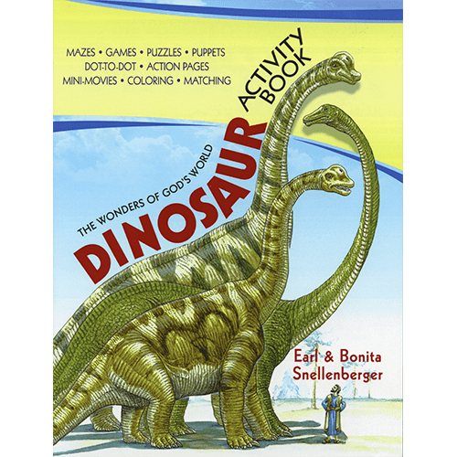 The Wonders of God’s World Dinosaur Activity Book