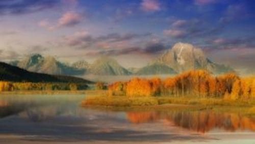 Sunrise in the Tetons Tim Janis- Blu-Ray DVD | Creation Scapes