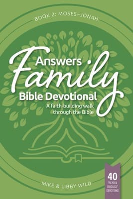 Answers Family Bible Devotional Book 2: Moses- Jonah | AIG