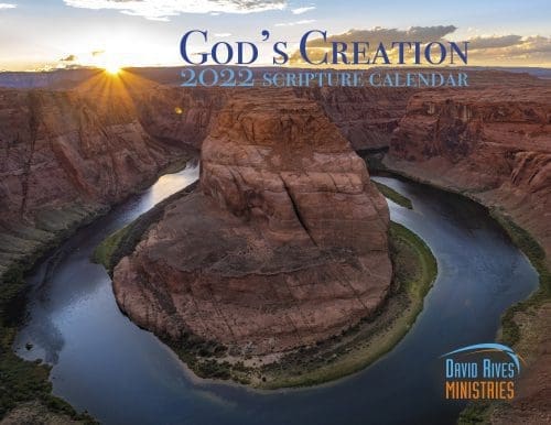 God's Creation 2022 Scripture Calendar