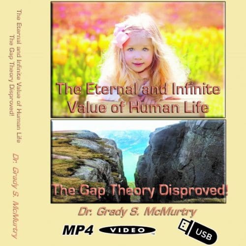 Eternal and Infinate Value of Human Life USB