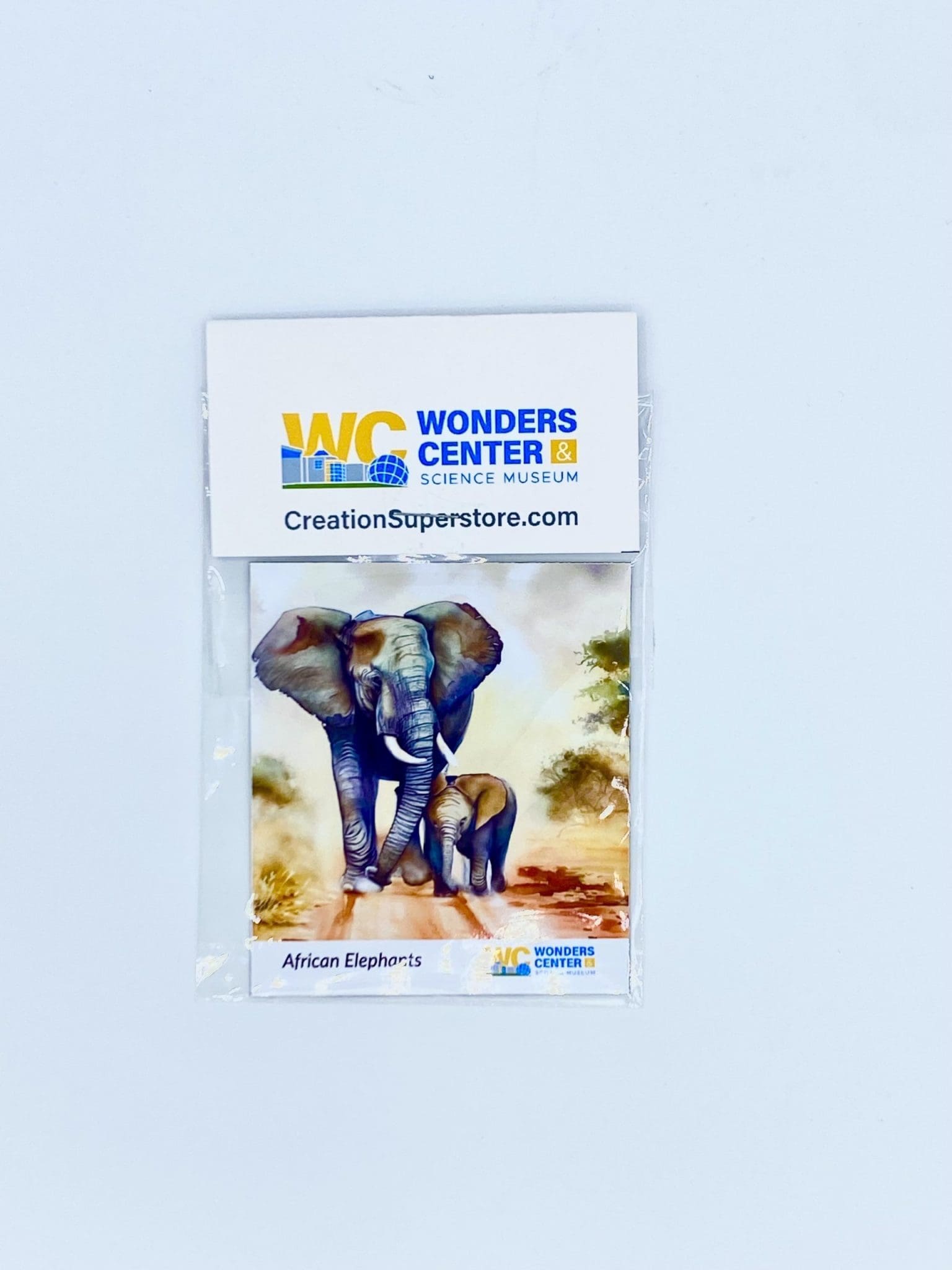 African Elephants Magnet