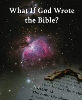 What if God Wrote the Bible Book
