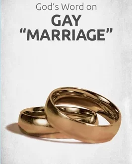 God's Word on Gay Marriage 1