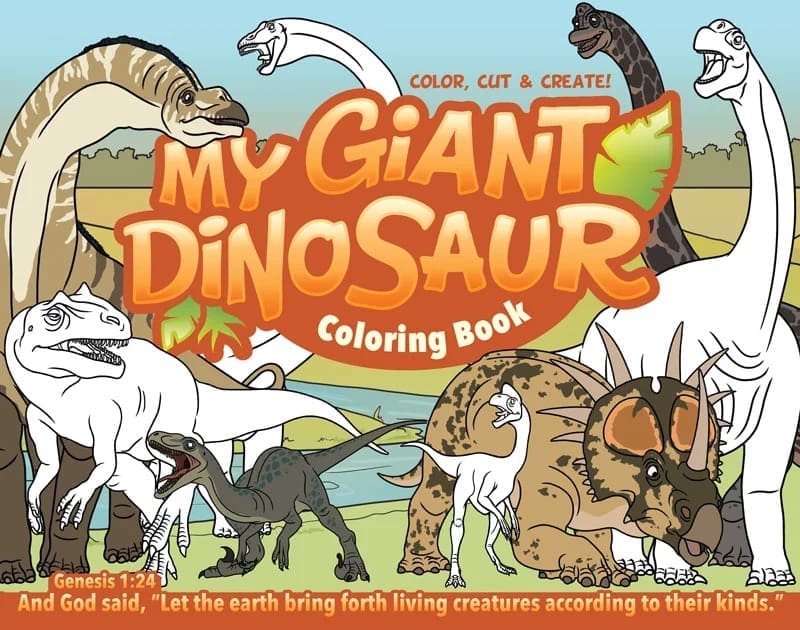 My Giant Dinosaur Coloring