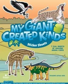 My Giant Created Kinds Sticker Sheet