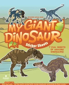 My Giant Dinosaur Sticker Sheet