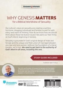 Why Genesis Matters back cover