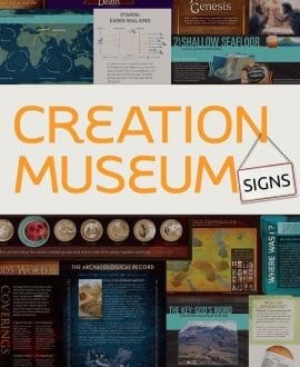 Creation Museum Signs