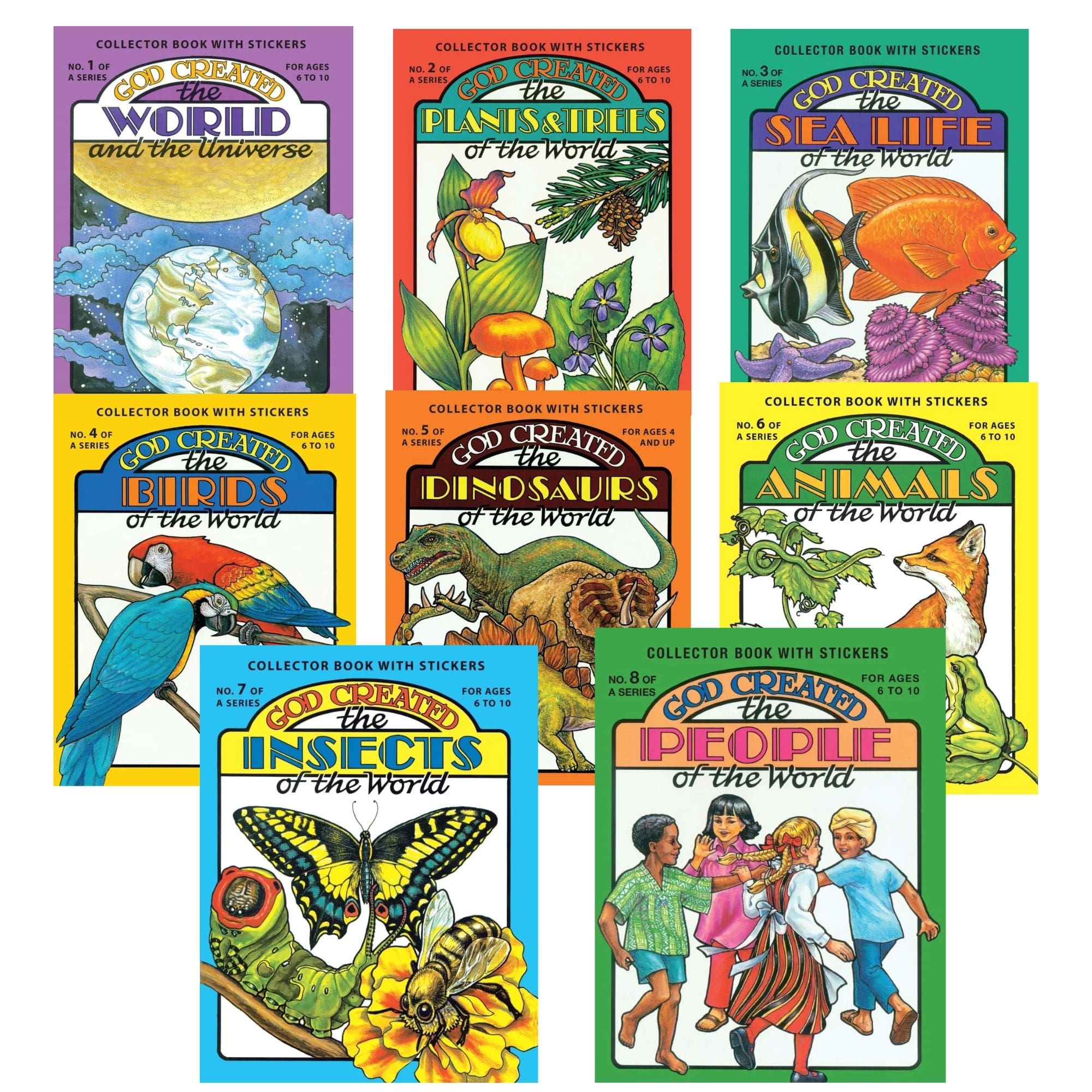 God Created Coloring Book Set