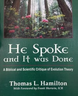 He Spoke and It Was Done