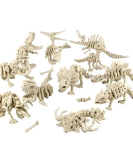 3D Printed Flexible Dinosaur and Dragon