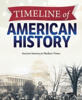 Timeline of American History: Ancient America to Modern Times Fold-out | MB - Homeschool