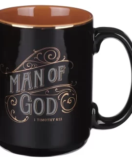 Man of God Mug Black