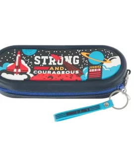 Strong and Courageous Pencil Case