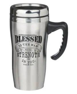 Blessed Man Travel Mug