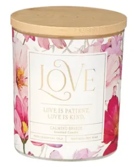 Candle Love is Patient by Christian Art Gifts I Faire